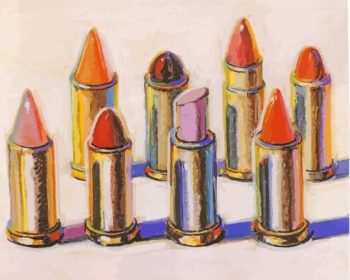 Liptick Art paint by numbers