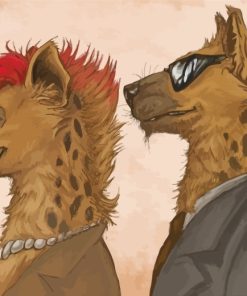 Mafia Hyenas paint by numbers