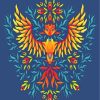 Mandala Phoenix paint by number