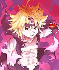 Meliodas Nanatsu No Taizai paint by numbers