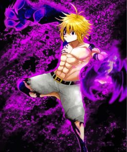 Nanatsu No Taizai Meliodas paint by numbers