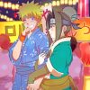 Naruto And Haku Anime paint by numbers