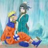 Naruto And Haku Anime paint by numbers