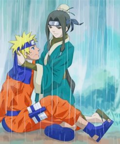 Naruto And Haku Anime paint by numbers