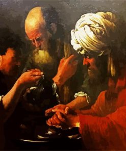 Pilate Washing His Hands Hendrick Ter Brugghenpaint by numbers