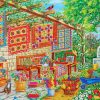 Quilting Garden paint by numbers