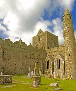 Rock Of Cashel Ireland paint by numbers