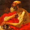 Saint Jerome Hendrick Ter Brugghen paint by numbers