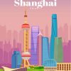 Shanghai China Illustration paint by numbers