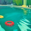 Swimming Pool paint by numbers