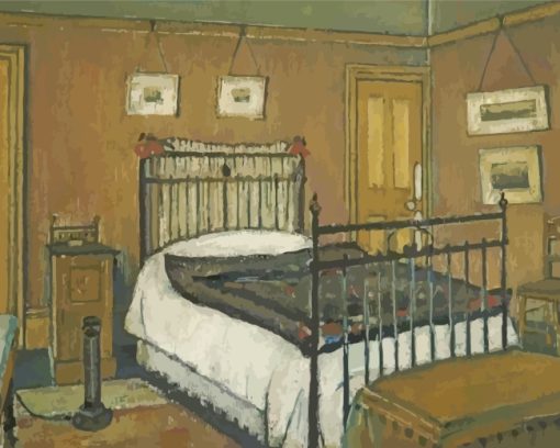 The Bedroom lS Lowry paint by number