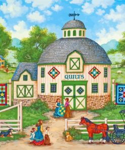 The Quilt Barn paint by numbers