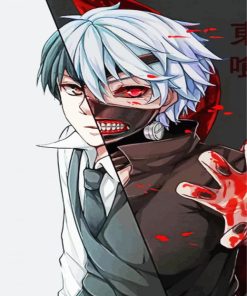 Tokyo Ghoul Anime Kaneki Ken paint by numbers