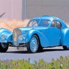 Vintage Bugatti Car paint by numbers