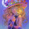 Witchy Woman Art paint by numbers