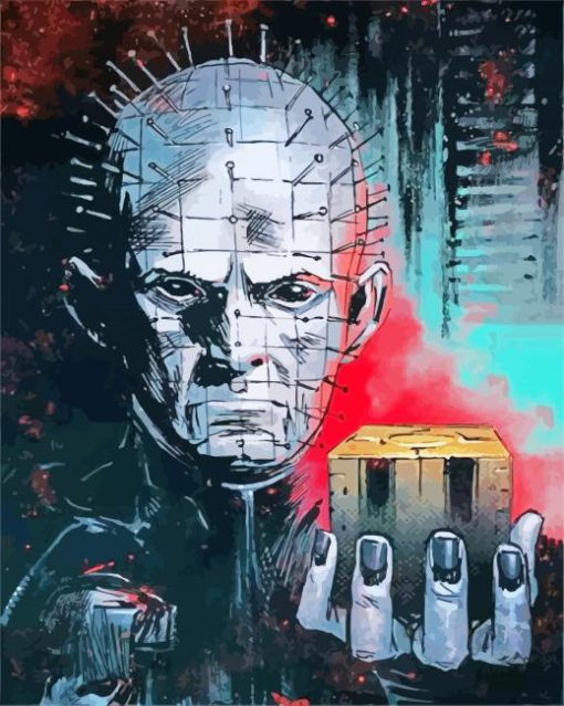 Aesthetic Hellraiser paint by numbers