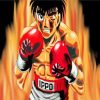 Aesthetic Ippo Makunouchi paint by numbers