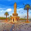 Aesthetic İzmir Clock Tower paint by numbers