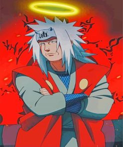 Aesthetic Jiraiya paint by numbers