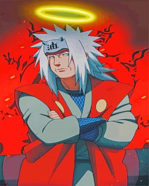 Aesthetic Jiraiya paint by numbers