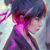 Aesthetic Guweiz Lady paint by numbers