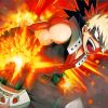 Anime My Hero Academia Katsuki Bakugou Kacchan paint by numbers