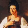 Caravaggio Portrait Of a Courtesan paint by numbers