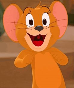 Cute Jerry paint by numbers