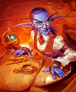 Hearthstone Game paint by numbers