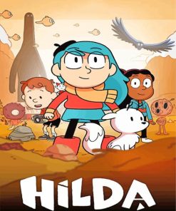 Hilda paint by numbers