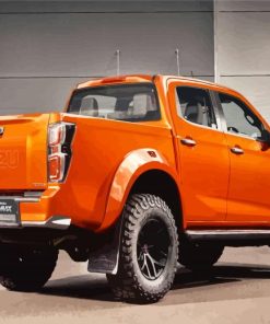 Isuzu D Max Arctic Trucks Aat35 paint by numbers