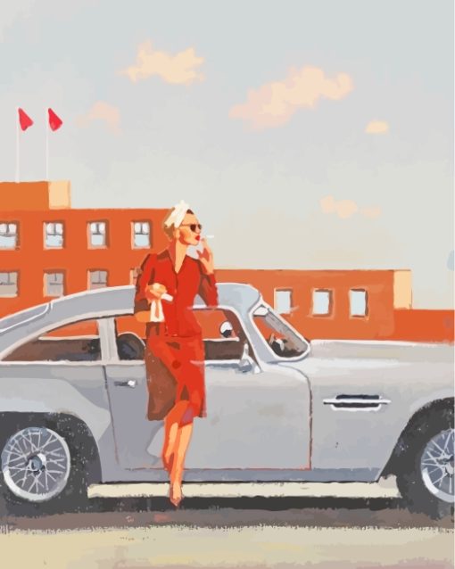 Jack Vettriano Suddenly One Summer paint by numbers