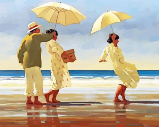 Jack Vettriano The Picnic Party paint by numbers