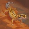 Leopard Gecko Reptile paint by numbers