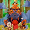 Naruto And Jiraiya paint by numbers