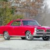 Red GTO Car paint by numbers