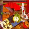 The Alarm Clock Diego Rivera paint by numbers