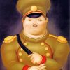 The Captain Fernando Do Botero paint by numbers