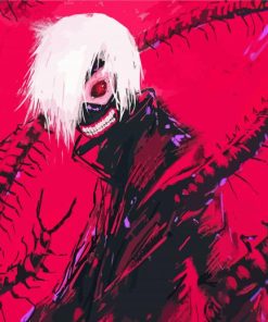 Tokyo Ghoul Haise Ssasaki Ken Kaneki paint by numbers