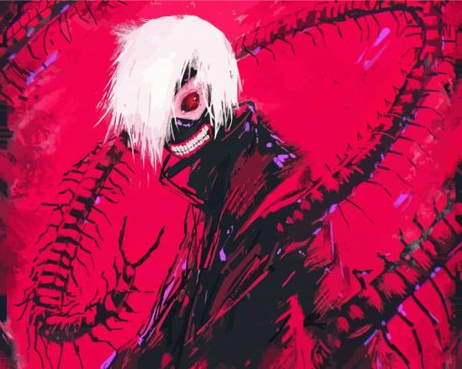 Tokyo Ghoul Haise Ssasaki Ken Kaneki paint by numbers