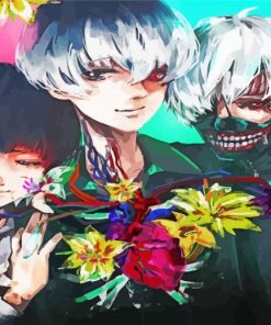 Tokyo Ghoul paint by numbers