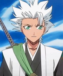 Toshiro hitsugaya Anime paint by numbers