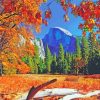 Yosemite National Park In Fall paint by numbers