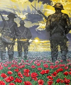 Remembrance Day Art Paint By Numbers