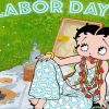 Betty Boop Labor Day Paint By Numbers