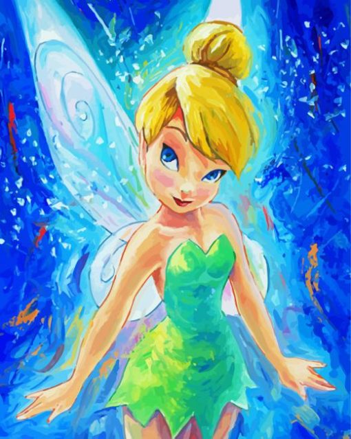 Tinkerbell Fairy Paint By Numbers