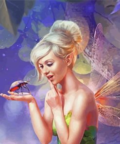 Beautiful Tinkerbell Paint By Numbers