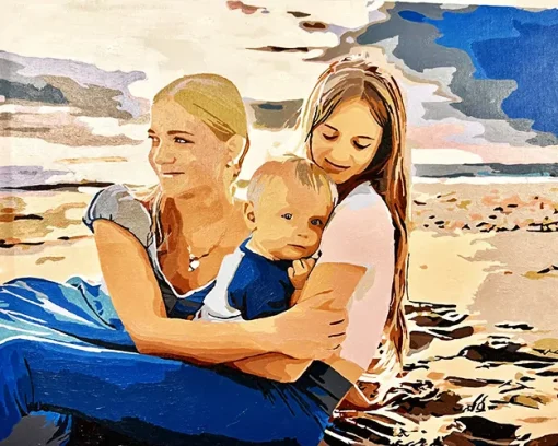 Paint By Numbers Custom People​ gall 2